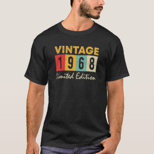 55 Years Old Vintage 1968 55th Birthday T-Shirt