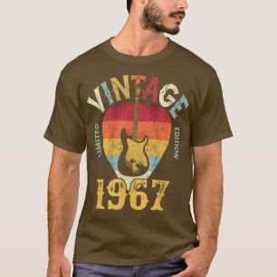 55 YearsOld Vintage 1967 Guitar Pick 55th Birthday T-Shirt