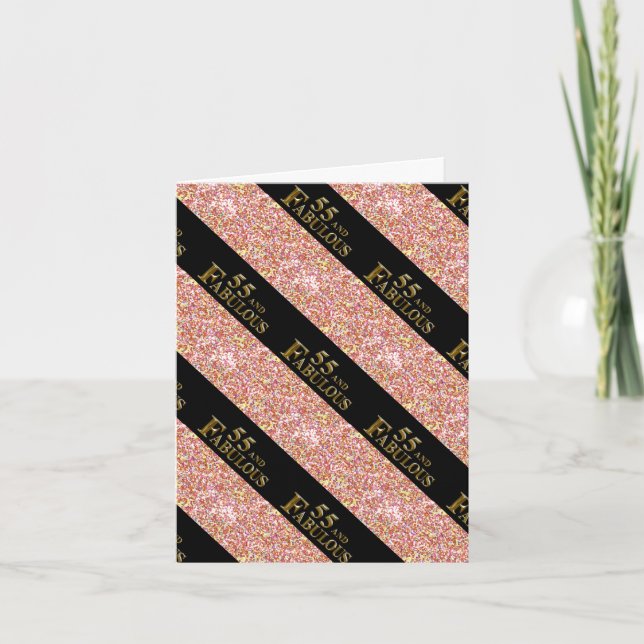 55th  Birthday  Card (Front)