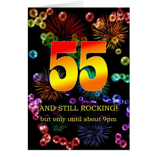 55th Birthday Still Rocking (Front)