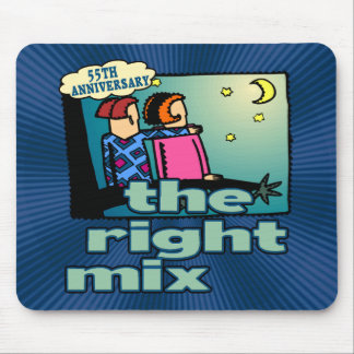 55th Wedding Anniversary Gifts Mouse Pad