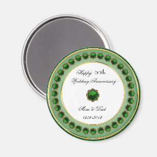 55th Wedding Anniversary Magnet