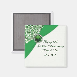 55th Wedding Anniversary Magnet