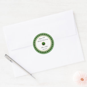 55th Wedding Anniversary Sticker