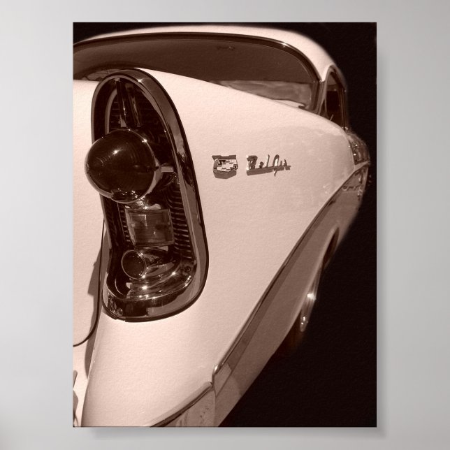 56 chevy antique style poster (Front)