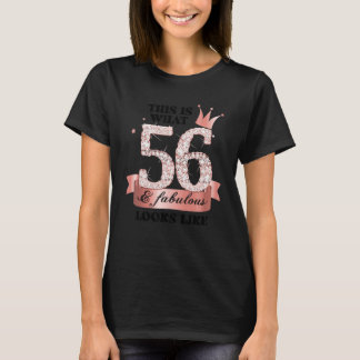 56 & Fabulous I Rose And White Party Group Candid  T-Shirt