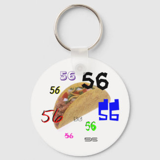 56 Tacos Key Ring