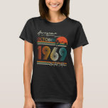 56 Year Old Vintage October 1969 Retro 56th Birthd T-Shirt<br><div class="desc">56 Year Old Vintage October 1969 Retro 56th Birthday Men Dad</div>