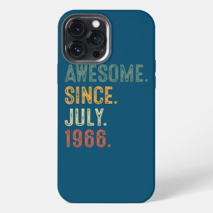 56 Yr Old 56th Birthday Decorations Awesome Since iPhone 13 Pro Max Case