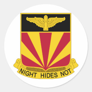 56th Air Defence Artillery Regiment Classic Round Sticker