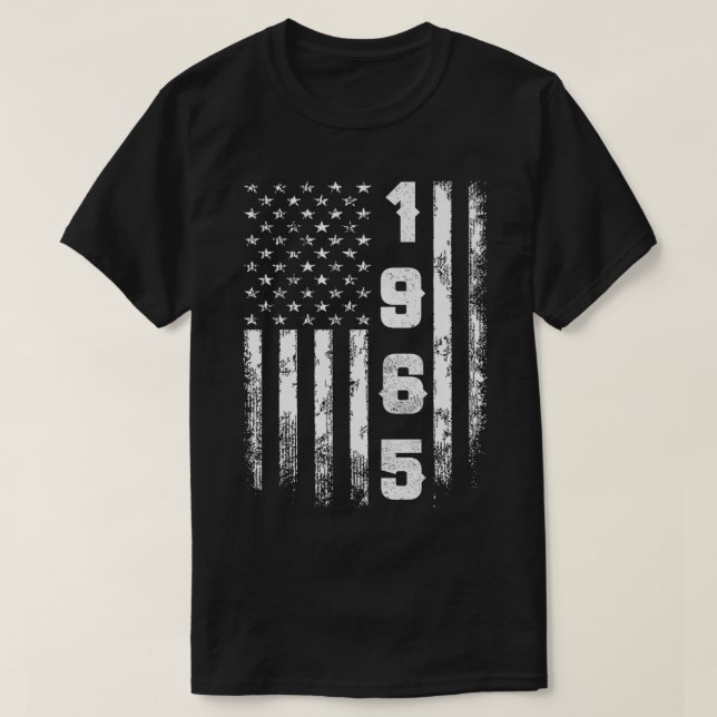 56th Birthday America Flag Legend Awesome Epic Sin T-Shirt (Design Front)
