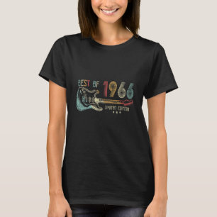 56th Birthday Guitar Womens Mens Vintage Best Of T-Shirt