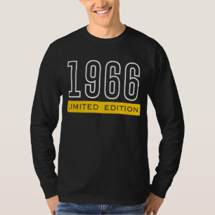 56th Birthday Ladies Mens Guest Book 56 Years 1966 T-Shirt