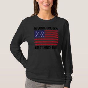 56th Birthday Making America Great Since 1966 T-Shirt