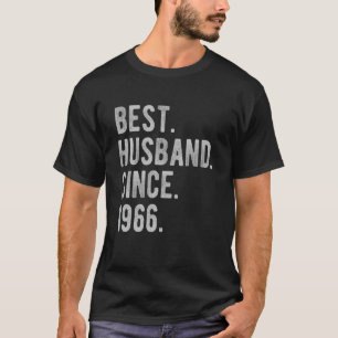56th Wedding Aniversary For Him  Best Husband Sinc T-Shirt