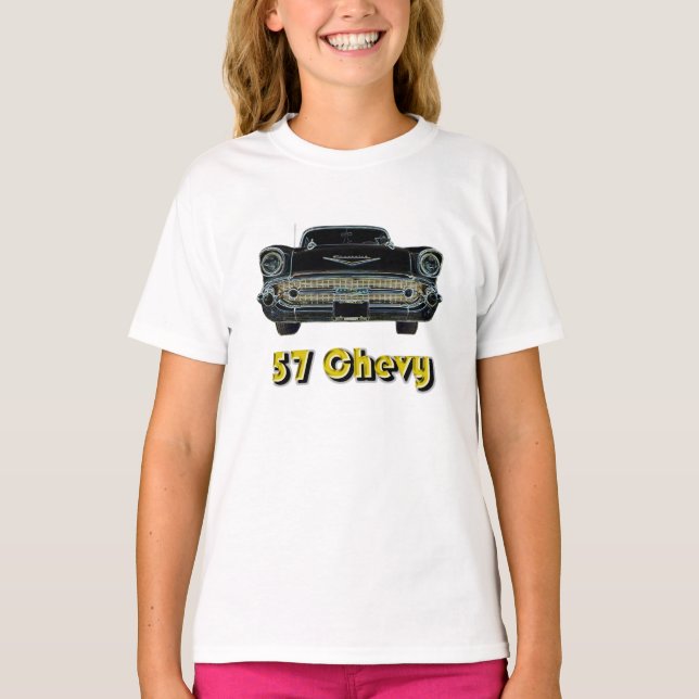 57 Chevy Bel Air Kid's T-Shirt (Front)