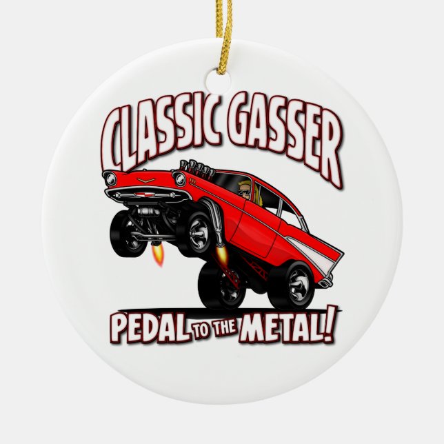 57 GASSER Flair Ceramic Tree Decoration (Front)