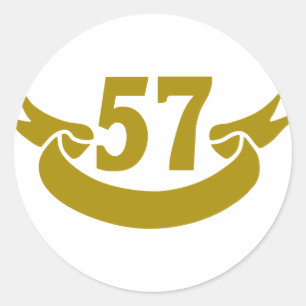 57-real-tape classic round sticker