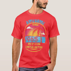 57 Year Old Vintage Awesome Since 1965 57th Birthd T-Shirt