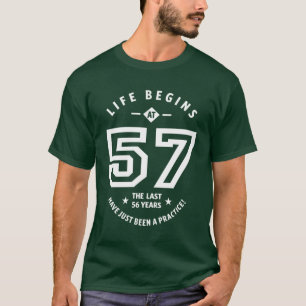 57 Years Old Gift 57th Birthday Gift Ideas T-Shirt