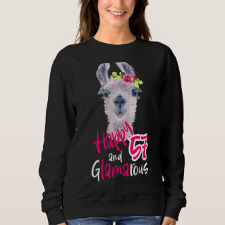 57th Birthday Women Turning 57 For Her Decoration  Sweatshirt