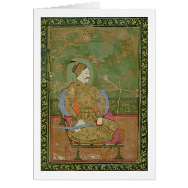 58.20/25A Portrait of Sultan Abdullah Qutb Shah se (Front)