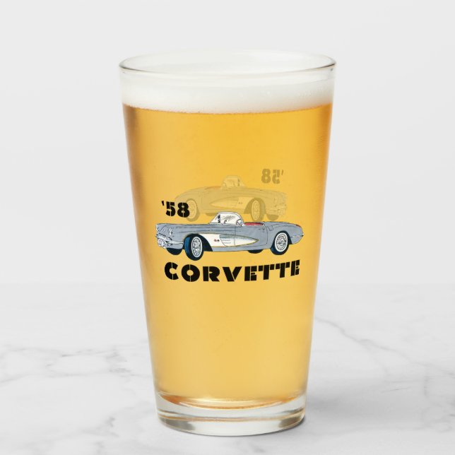 '58 Corvette Glass (Front Filled)