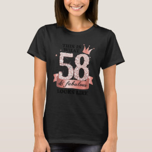 58 & Fabulous I Rose And White Party Group Candid T-Shirt