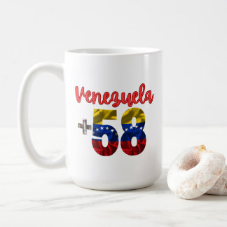 58 Venezuela Pride Authentic Venezuelan Roots Coffee Mug