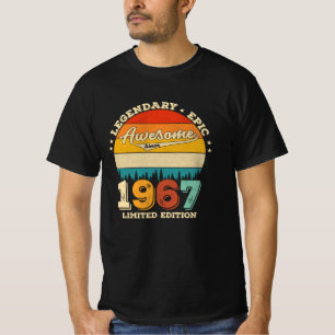 58 Year Old Bday 1967 Awesome 58th Birthday Gift T-Shirt