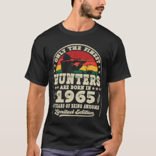 58 Year Old Deer Hunting Hunters Vintage 1965 58th T-Shirt