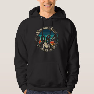 58 Year Old Vintage 58th Year Old Birthday 1964 Hoodie