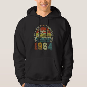 58 Years Old 58th Birthday Legend Since September Hoodie