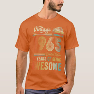 58 Years Old Vintage 1985 58th Birthday Men Women T-Shirt