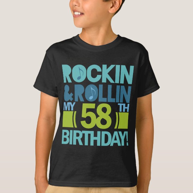 58th Birthday Gift Ideas T-Shirt (Front)