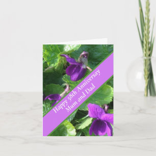 58th Wedding Anniversary   Card