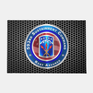 593rd Sustainment Command Doormat
