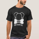 595 Dog Years Old Funny 85th Birthday Dog Lover T-Shirt<br><div class="desc">595 Dog Years Old Funny 85th Birthday Dog Lover</div>