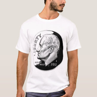 595px-United_States_dime,_obverse,_2002, 604px-... T-Shirt