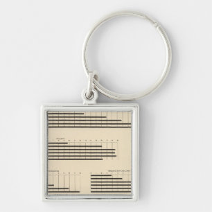 59 Leading nationality 1850-1900 Key Ring