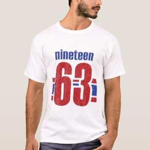 59 Year Old Born In 1963 Vintage Ninen 63 59Th Bir T-Shirt