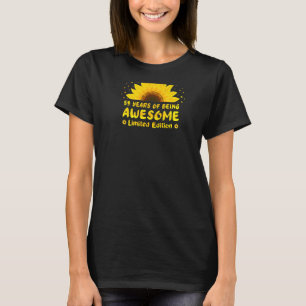 59 Year Old Floral Sunflower Lovers Born 1964 59th T-Shirt
