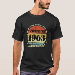 59 Year Old Vintage 1963 Limited Edition Happy 59T T-Shirt