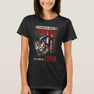 59 Years Old Deer Hunter Born In 1963 59th Birthda T-Shirt