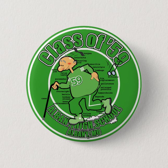 '59ers Reunion Button (Front)
