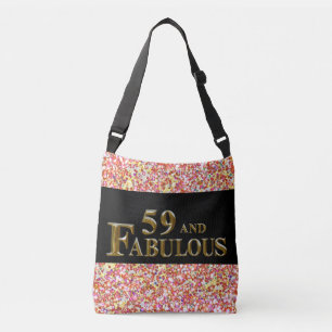 59th Birthday Crossbody Bag