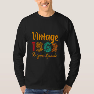 59th Birthday Vintage 1963 Year Birthday 1963 Orig T-Shirt
