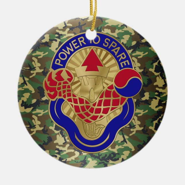 59th Ordnance Brigade Ceramic Ornament (Front)