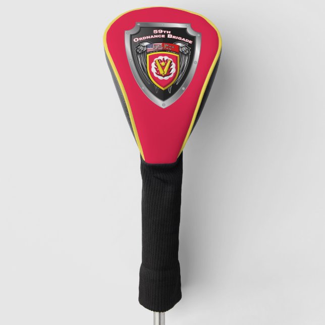 59th Ordnance Brigade  Golf Head Cover (Front)