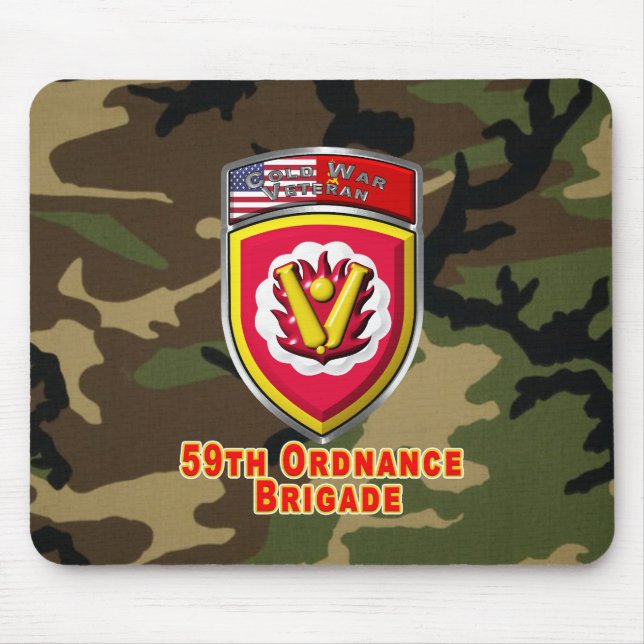 59th Ordnance Brigade  Mouse Pad (Front)